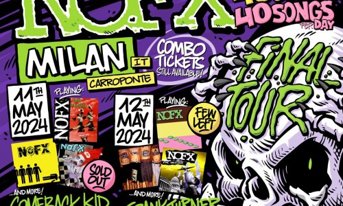 Nofx: annunciati gli special guests delle date italiane